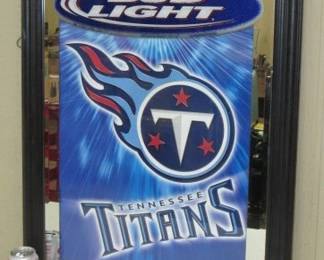 Bud Light TN Titans Mirror