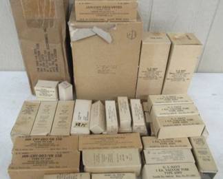 Old Tubes in Boxes