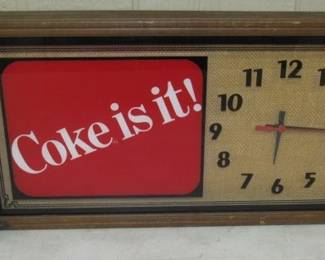 Coke is it! Clock