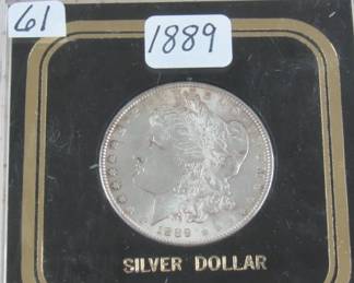 1889 Morgan Silver Dollar