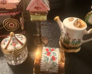 Limoges trinket boxes