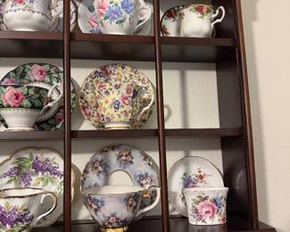 tea cup wall hanger