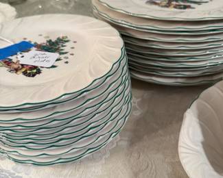 Nikko Happy Holidays dishes