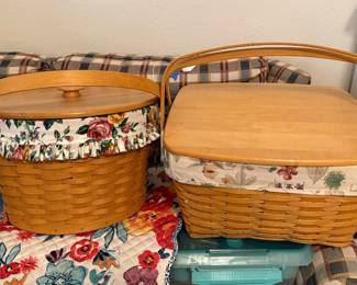 large longaberger baskets