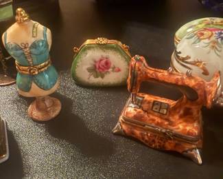 Limoges trinket boxes