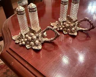 arthur court salt and pepper shakers