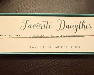 morse code necklace