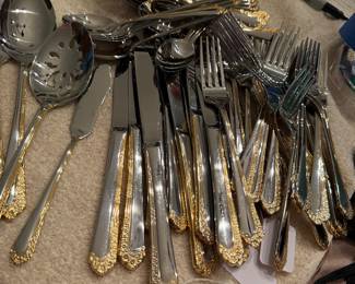 Towle stainless steel 12 place settings of flatware