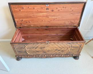 Beautiful cedar storage chest