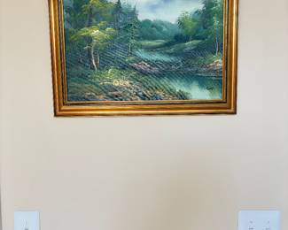 Signed Reeves painting 