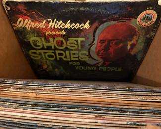 Vintage Alfred Hitchcock audio album