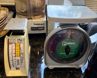Food Scales and Cuisinart Food Processor