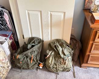 Military backpacks (2) available