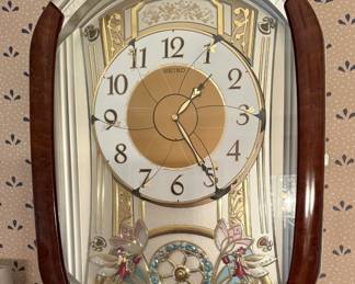Seiko "Melodies in Motion" clock - larger decorative model
