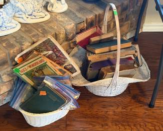 ANTIQUE BOOKS - some first edition.  Worth looking at!!!