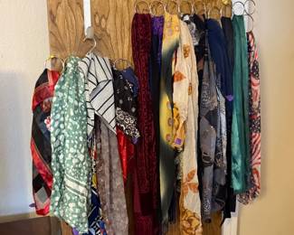 lots of scarves