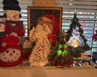 Snowmen, Angels, Christmas trees, Nativities...you name it, we got it