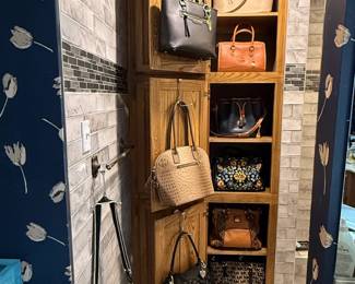 Purses, Purses and more purses!  Dooney, Michael Kors and much more.  Come early to get your pick