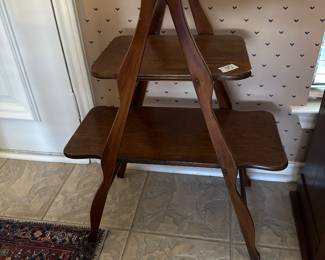 Antique Library bookshelf. 