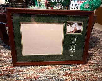 Beautiful frame for a graduate of UNT