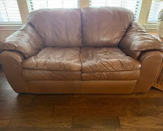 Matching two seat sofa.  no tears, just normal wear