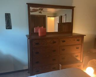 Amish store dresser mirror