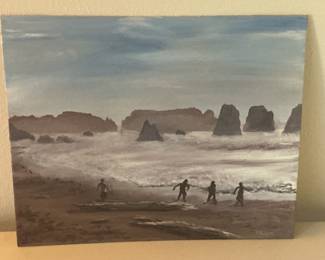 Painting on canvas ( Hodges ) 