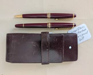 Montblanc Meisterstuck pen and pencil set