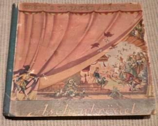  Guide > Books, Paper & Magazines Original 1943 GERMAN POP-UP BOOK Krenn's Theater Album CINDERELLA  - extremely rare!