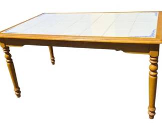 Table With Tile Surface