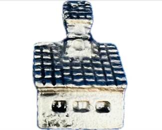 Miniature Metal Cottage