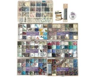 HUGE Collection Of Beads And Jewelry-Making Supplies
