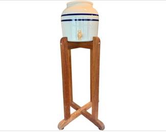 Ceramic Dispenser With Stand