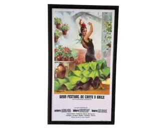 Framed Poster – Gran Festival De Cante Y Baile