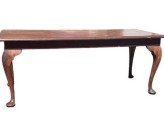 Queen Anne Style Mahogany Table