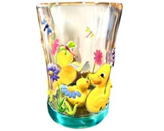 Plastic Cup With Duck Design