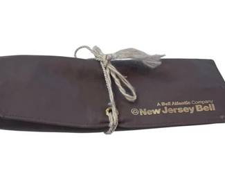 Leather Jewelry Pouch Roll