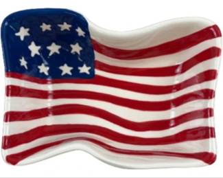 Small Boston Warehouse Stars And Stripes Bowl – Approx. 4" x 6"