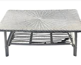Wicker Coffee Table