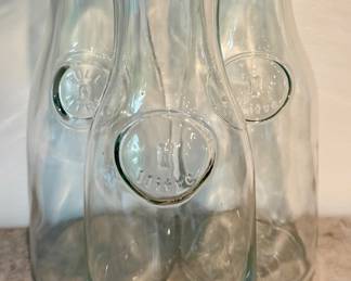 (3) Wine Carafe's 