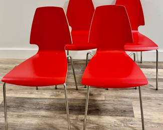 (4) Ikea Vilmar Chairs