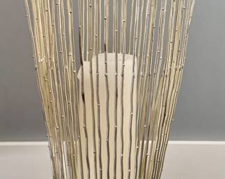 Z Gallerie Metal Branch Pillar Candle Holder