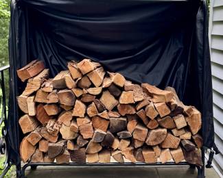 Firewood Rack & Firewood