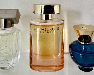 Miniature Hugo Boss, Michael Kors Wanderlust & Versace Dylan Perfume