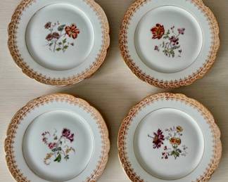 (12) Limoges Luncheon/Dessert Plates
