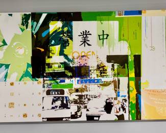 Stretched Canvas Abstract