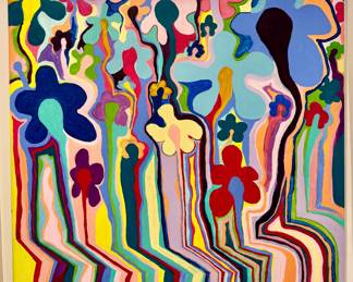"Flowers" Oil on Canvas