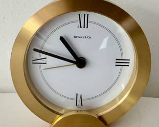 Tiffany & Co. Desk Clock