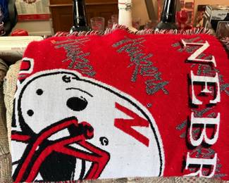 University of Nebraska-Lincoln Cornhuskers "Nebraska Football Centennial" Throw Blanket
