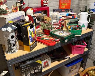 Vintage and New Christmas Decoration Assortment